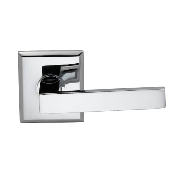 Rose Single Dummy Right Hand Lever Bright Chrome 930 with Rectangular