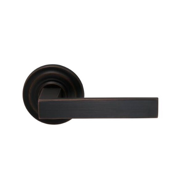 Traditional Rose Pass Lever 2-3/8" BS T Strike Tuscan Bronze 930