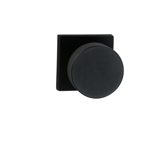 Square Rose Pass Knob 2-3/4" BS Full Lip Strike Oil Rubbed Bronze 935