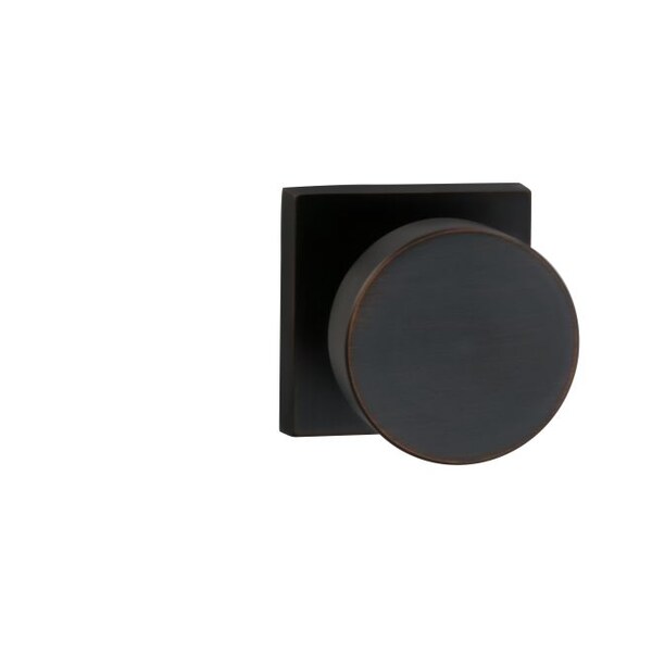 Square Rose Priv Knob 2-3/4" BS Full Lip Strike Tuscan Bronze 935
