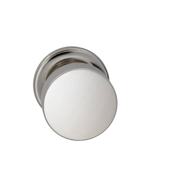 Traditional Rose Priv Knob 2-3/4" BS T Strike Bright Nickel 935