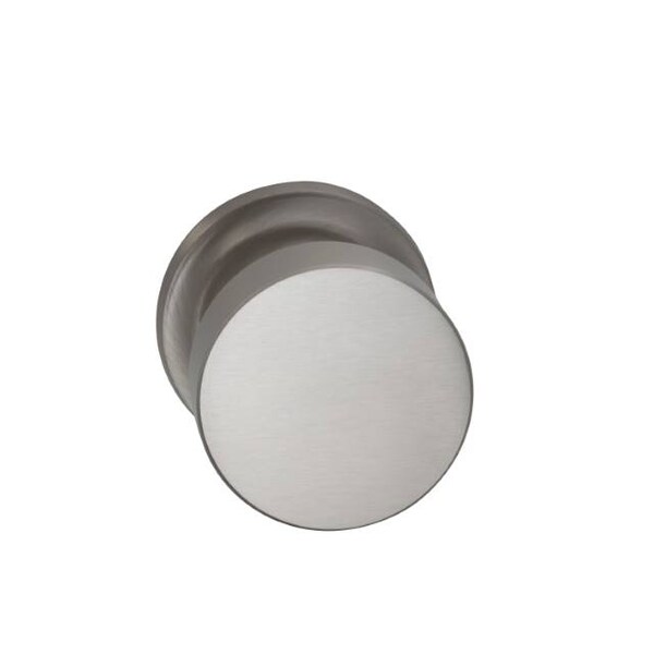 Traditional Rose Priv Knob 2-3/8" BS Full Lip Strike Satin Nickel 935