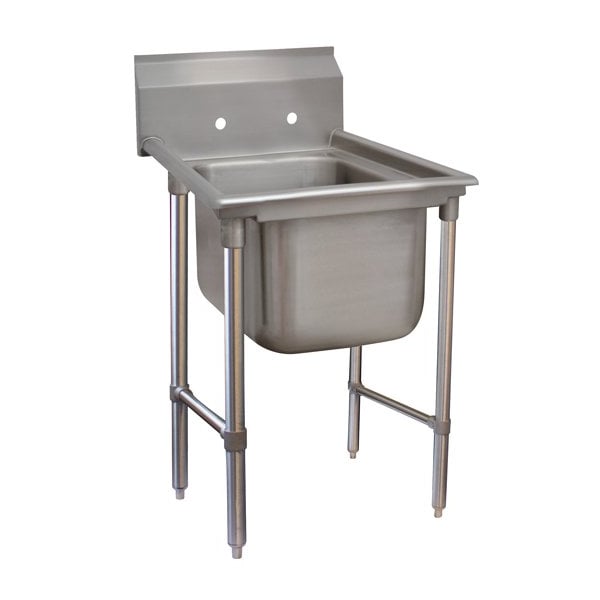 Sink, One Compartment, 24 Front-To-Back
