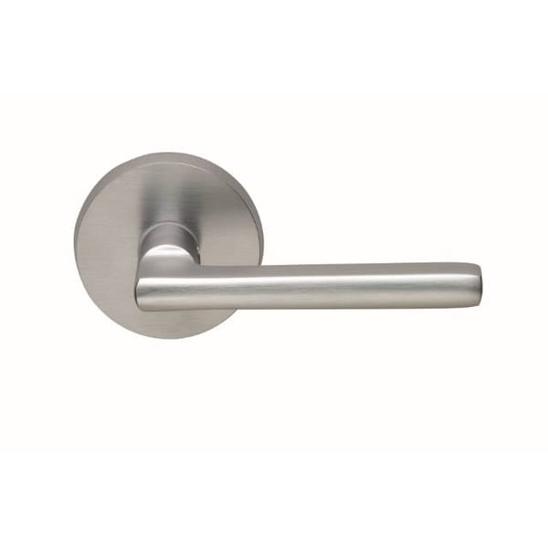 Lever Passage 2-3/8" Backset, T Strike, 1-3/4" Doors Satin Chrome 943