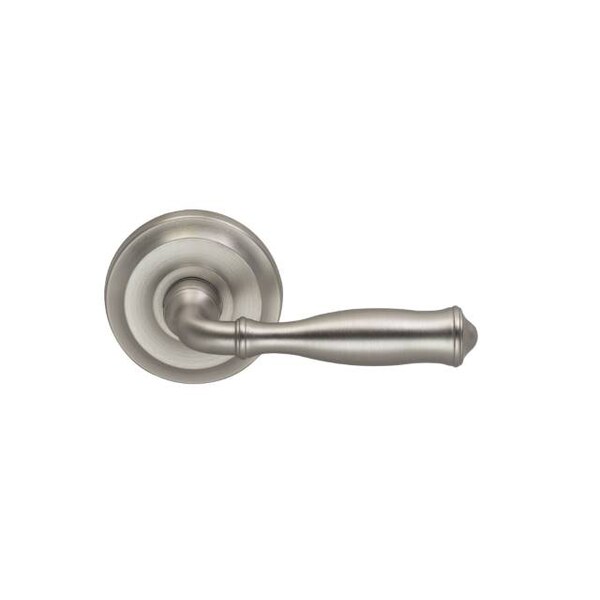 Lever 2-5/8" Rose Pass 2-3/4" BS T 1-3/4" Doors Satin Nickel 944