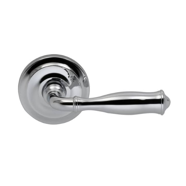 Lever 2-5/8" Rose Pass 2-3/4" BS T 1-3/4" Doors Bright Chrome 944