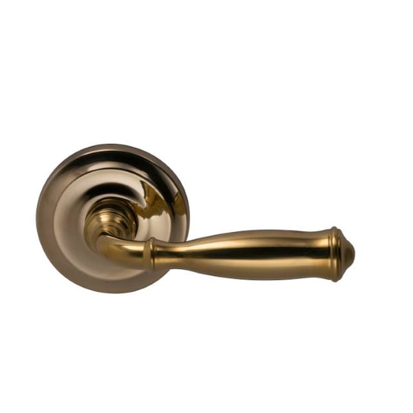 Lever with 2-5/8" Rose Single Dummy Unlacquered Bright Brass 944