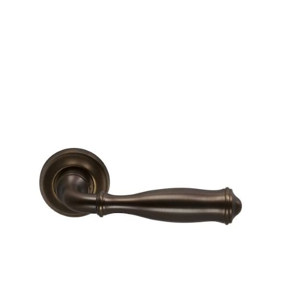 Lever with 1-3/4" Rose Single Dummy Unlacquered Antique Bronze 944