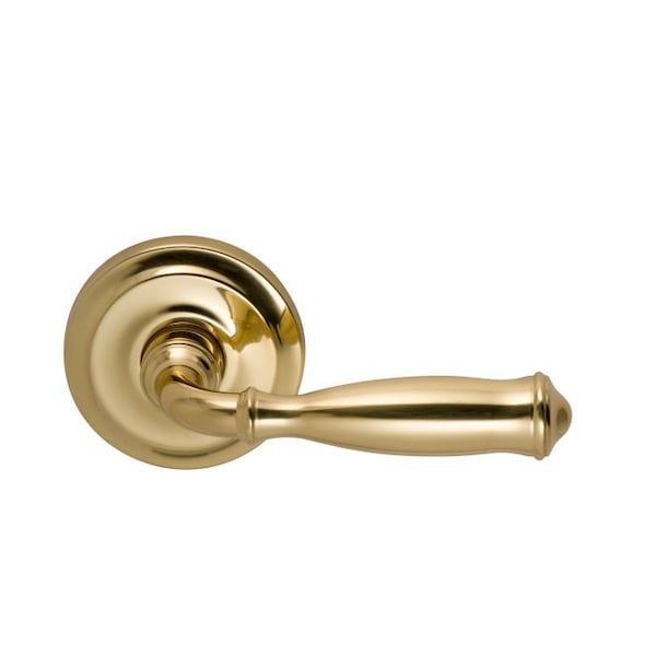 Lever 2-5/8" Rose Priv 2-3/4" BS T 1-3/8" Doors Bright Brass 944