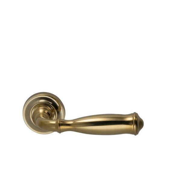 LVR 1-3/4" Rose Pass 234BS Full Lip 1-3/4" Doors ULQ Bright Brass 944