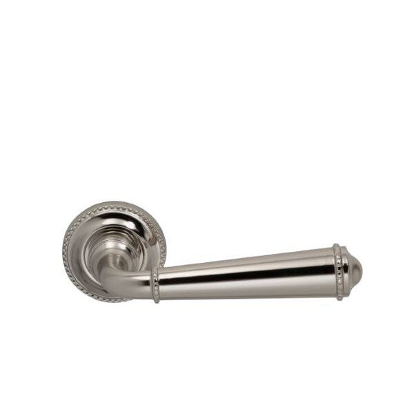 Lever 1-3/4" Rose Pass 2-3/4" BS T 1-3/8" Doors Bright Nickel 946