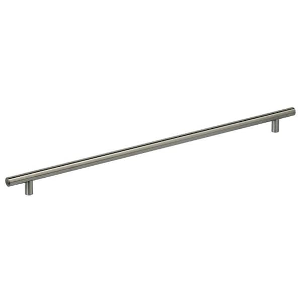 Center to Center Thick Cabinet Bar Pull Satin Stainless Steel 17-5/8"