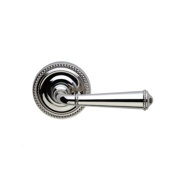 Lever 2-3/16" Rose Pass 2-3/4" BS T 1-3/4" Doors Bright Chrome 946