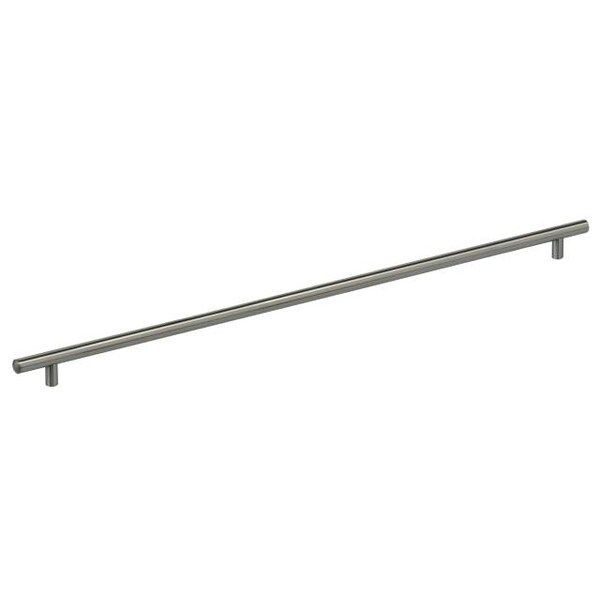 Center to Center Thick Cabinet Bar Pull Satin Stainless Steel 25-3/16"