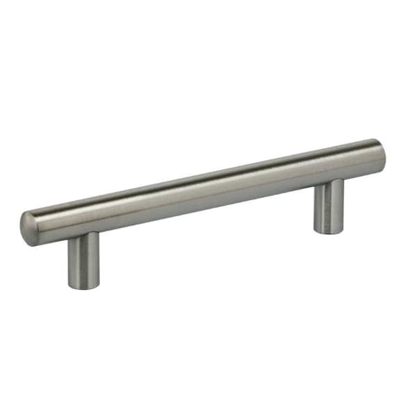 Center to Center Thick Cabinet Bar Pull Satin Stainless Steel 3-3/4"