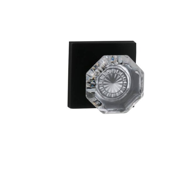 Square Rose Priv Knob 2-3/4" BS T Strike Oil Rubbed Bronze 955