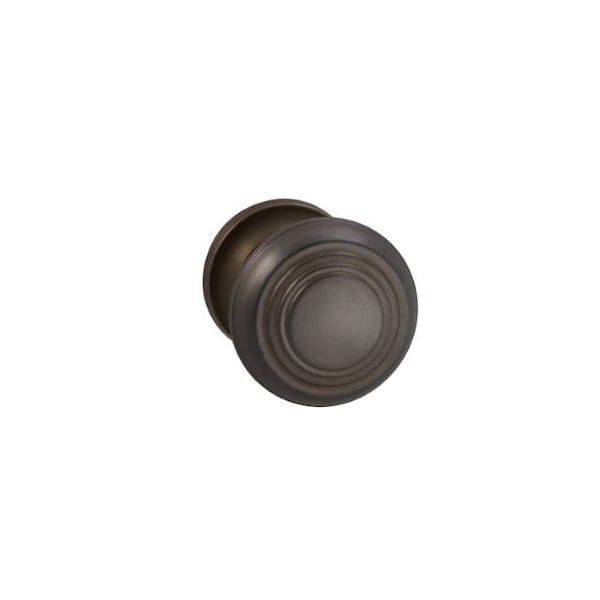 Knob 1-3/4" Rose Pass 2-3/8" BS T 1-3/4" Doors ULQ Antique Bronze 970