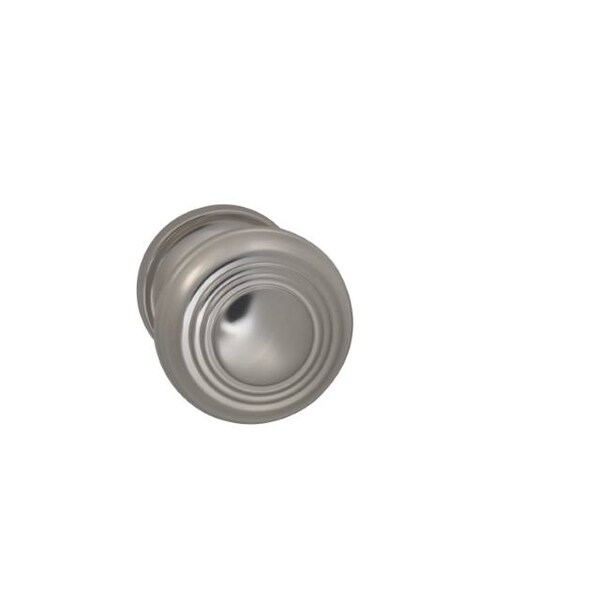 Knob 1-3/4" Rose Pass 2-3/4" BS Full Lip 1-3/4" Doors BR NKL 970