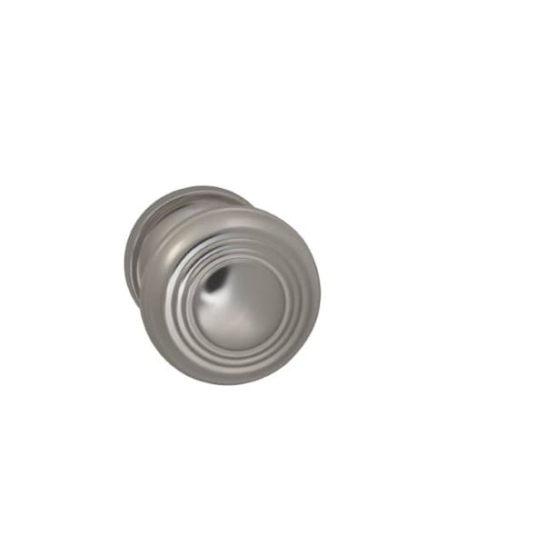 Knob 1-3/4" Rose Pass 2-3/8" BS Full Lip 1-3/8" Doors BR NKL 970