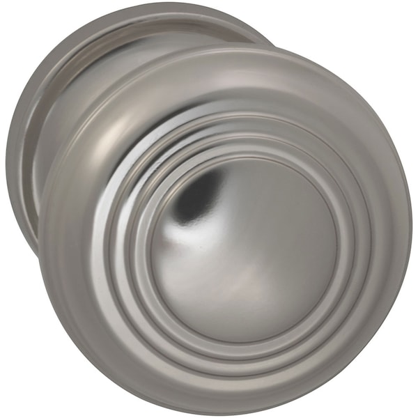 Knob 1-3/4" Rose Pass 2-3/8" BS T 1-3/8" Doors Bright Brass 970