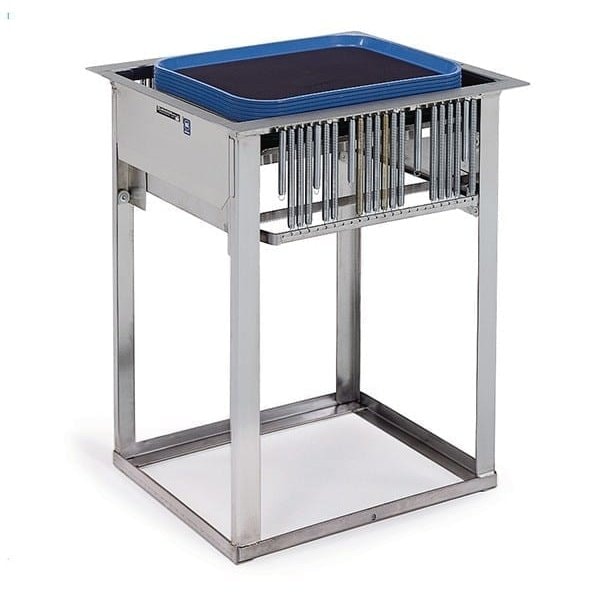 Drop-In ADA Tray/Glass Rack Dispenser; (150)14"x18" or 15"x20" Trays