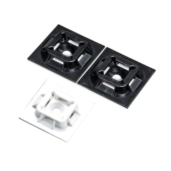 Cable Tie Mount, Adhesive Backed, PK100