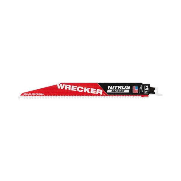 9" WRECKER w/ NITRUS Carbide SAWZALL Blade for Multi-Material + 16PC Metal Cutting Sawzall Blade Set