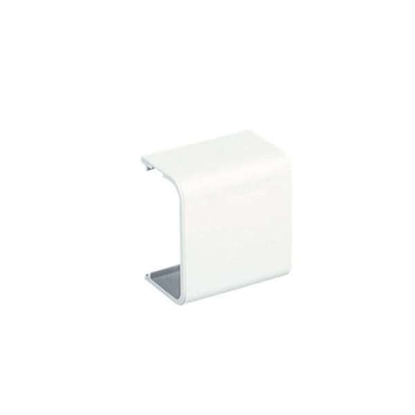 Fitting, Coupler, Ld10, Pwr, Wh, 1.24", PK10, 1.62 in W, 0.93 in H, White