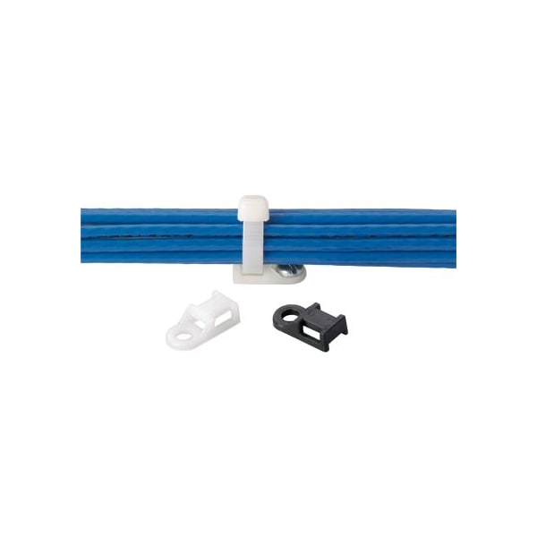 Cable Tie Mount, Screw Applied, PK1000