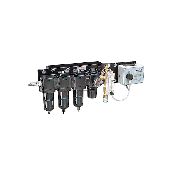 Wall-Air Filtration Panel w/CO Monitor (