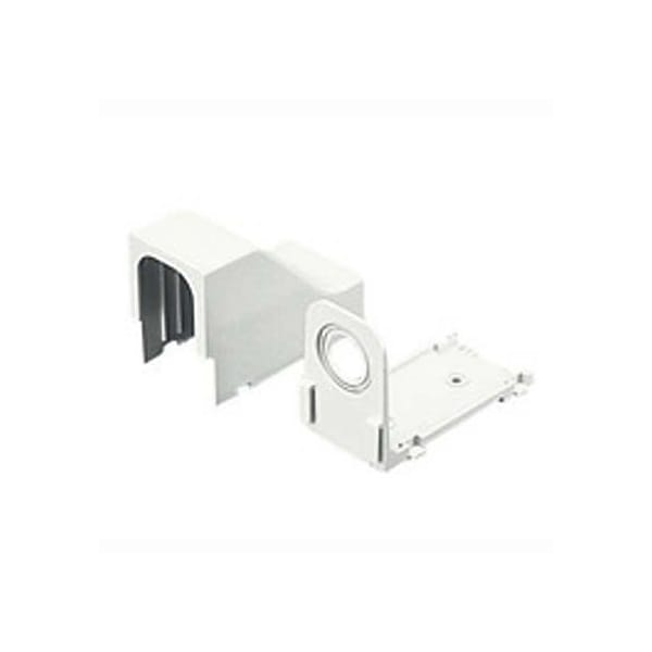 Fitting, Drop Ceiling Entrance, Power, PK10, 2.12 in W, 2.93 in H, White