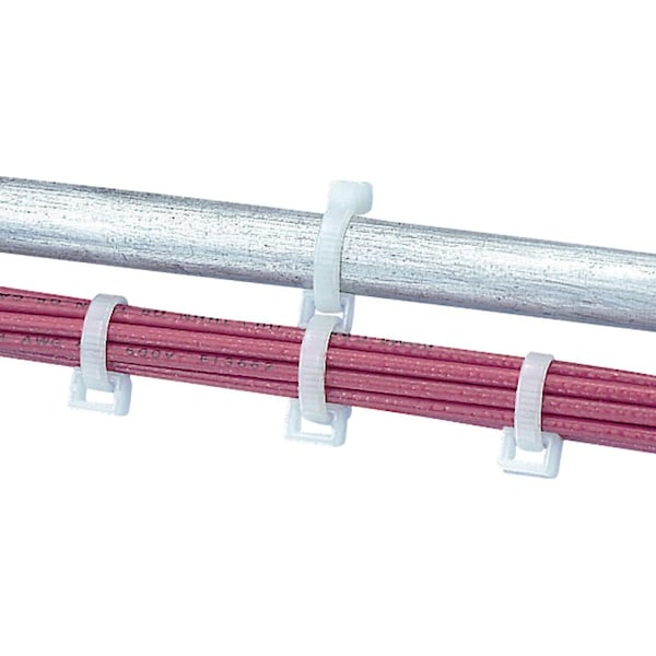 Cable Tie Mount, Connector Ring, PK1000