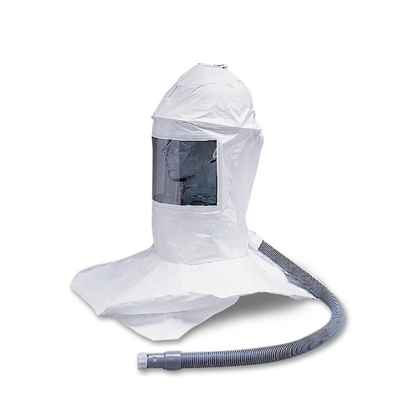 Deluxe Double Bib Hard Hat Hood w/Suspension and Personal Air Cooler