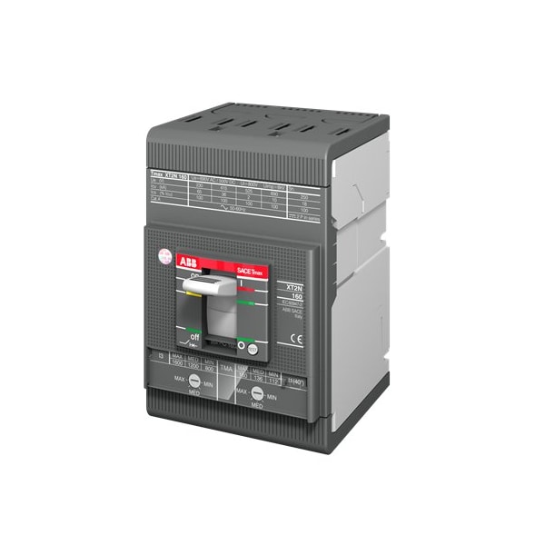 Molded Case Circuit Breaker, XT2H Series, 30A, 3 Pole, 600V AC, 150kA
