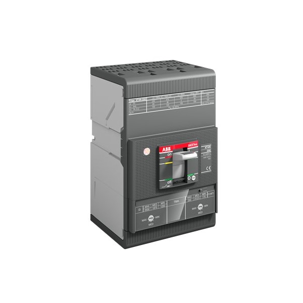 Molded Case Circuit Breaker, XT4H Series, 150A, 3 Pole, 600V AC, 150kA