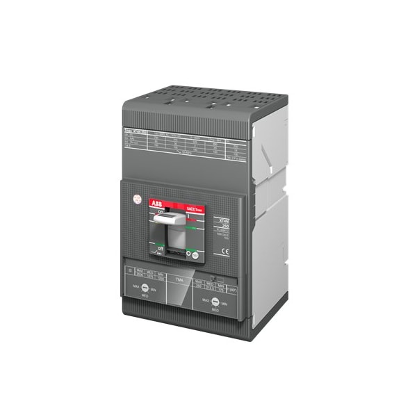 Molded Case Circuit Breaker, XT4H Series, 225A, 3 Pole, 600V AC, 150kA