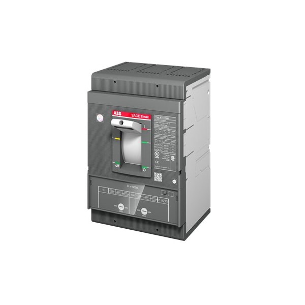 Circuit Breaker, XT5S Series, 600A, 3 Pole, 600V AC, 100kA