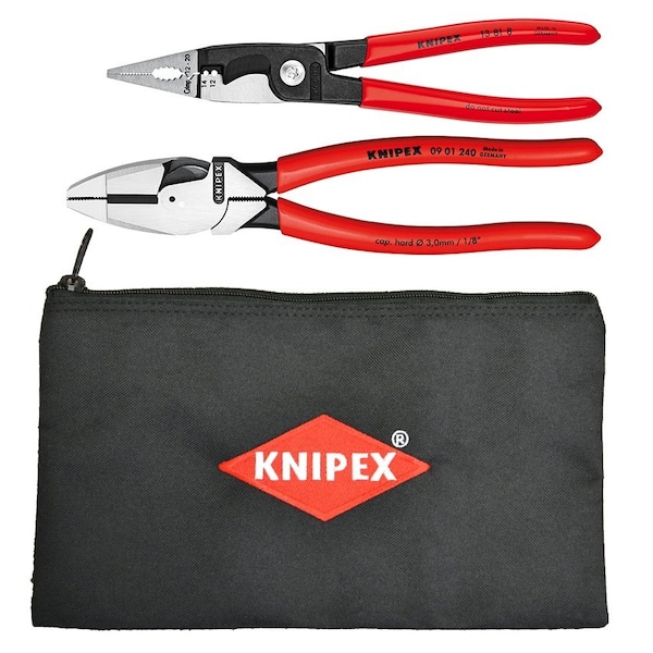 Assorted Pliers Sets, 2 pc Linemans and