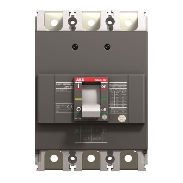 Circuit Breaker, A2A Series, 175A, 2 Pole, 240V AC, 10kA