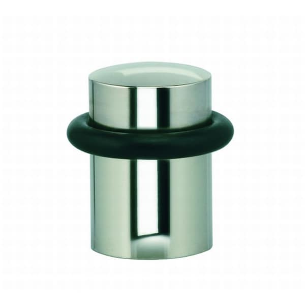 Floor Door Stop Bright Nickel 1-1/4"