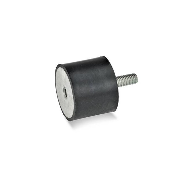 Vibration-Isolating Mount, 75 mm H