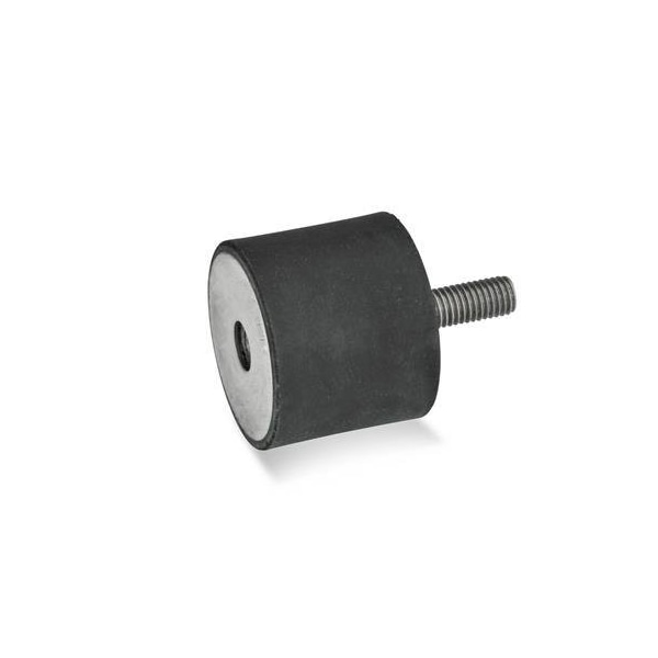 Vibration-Isolating Mount, 75 mm H