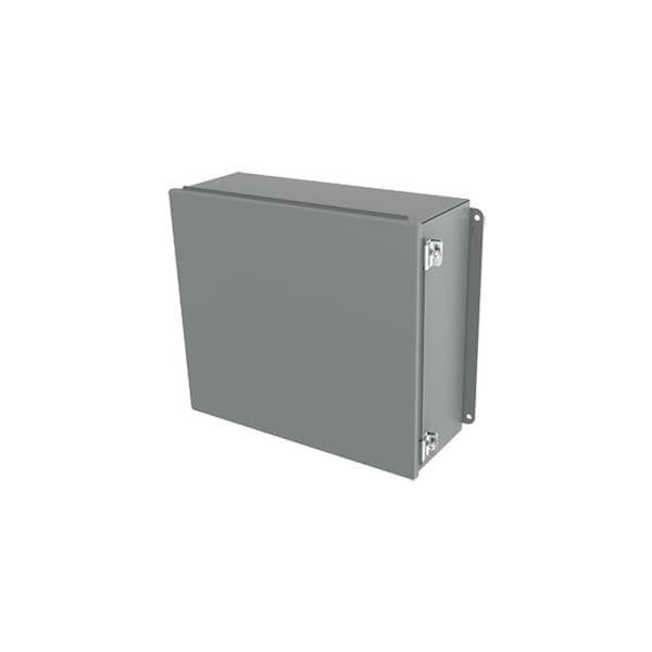 Continuous Hinge with Clamps CH, Type 12, 14.00x12.00x6.00, Gray, Stee