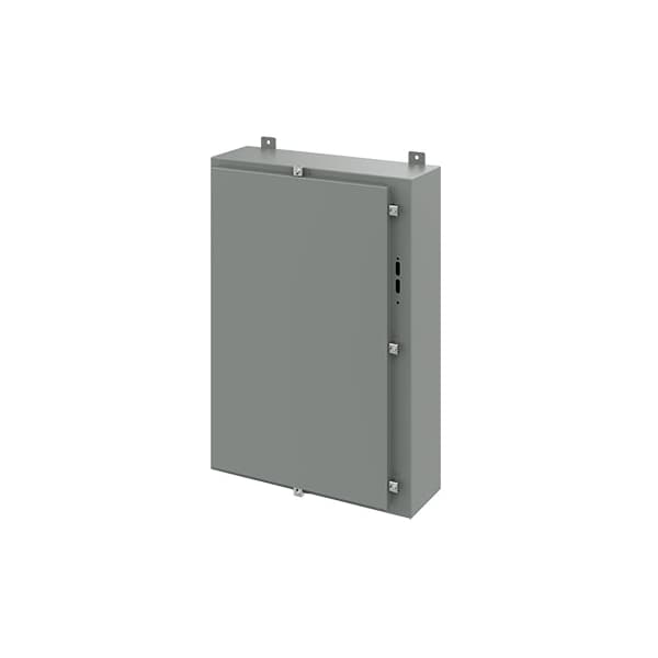 Clamps Electrical Enclosures, 36 in H, 8 in D, 25.38 in W, 4, Steel