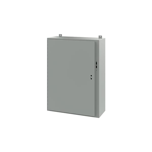 Electrical Enclosures, 42 in H, 12 in D, 31.38 in W, NEMA 12, Steel
