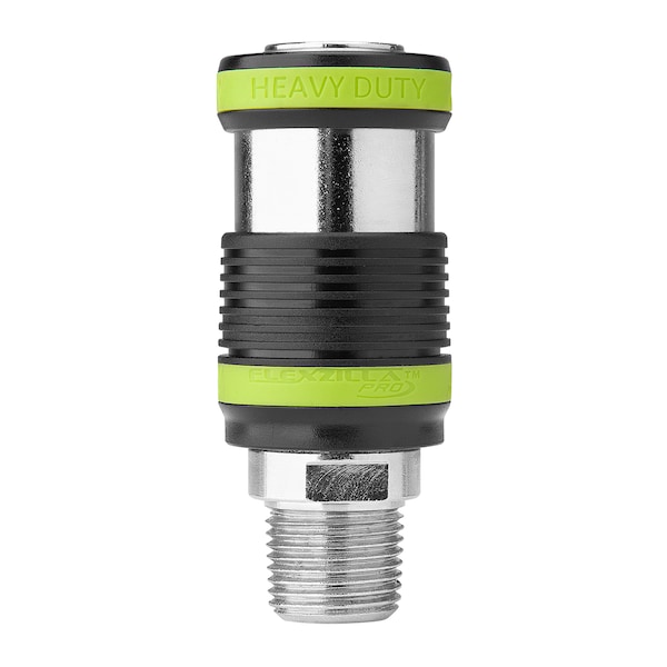 Pro Heavy Duty Safety Coupler, 1/2" MNPT