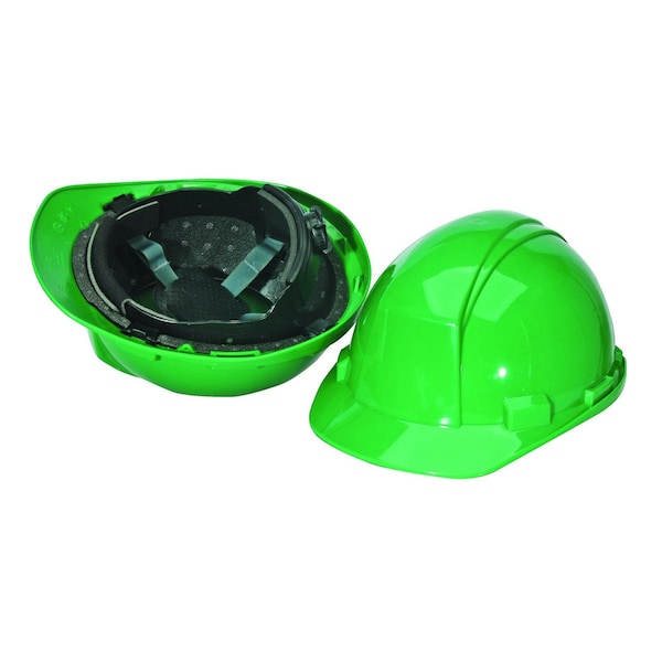 Hard Hat, HDPE, Type 2, Class E, Dark Green