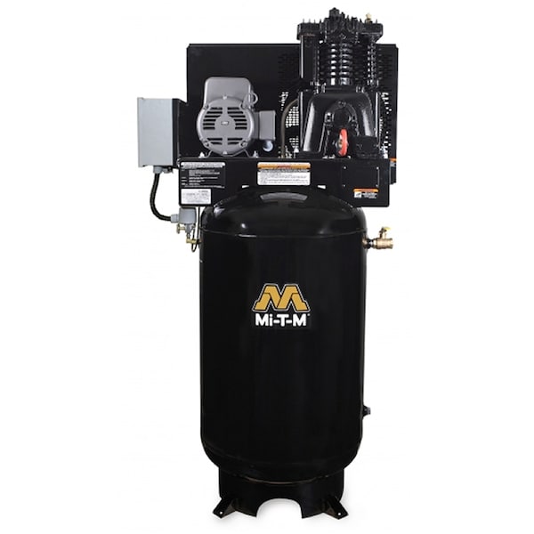 Vertical Air Compressor, 5 HP, 200V