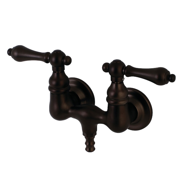 Wall-Mount Clawfoot Tub Faucet, Oil Rubbed Bronze, Tub Wall Mount