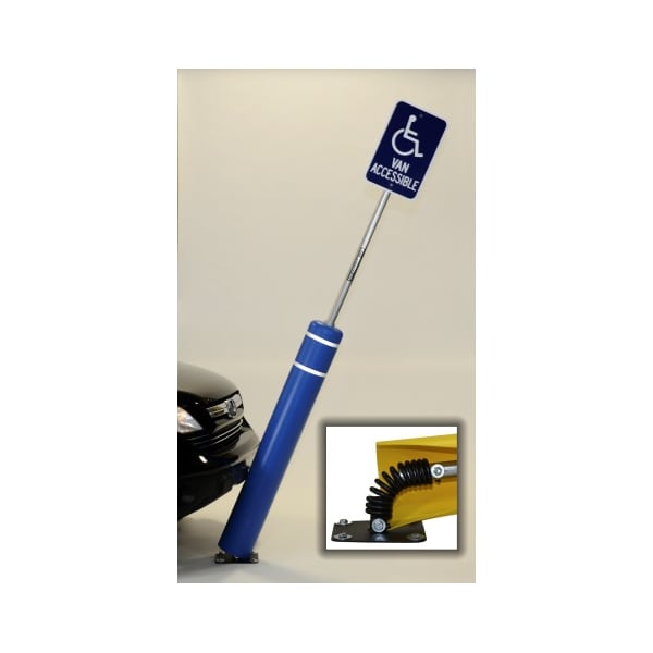 Flexbollard W/8ft Signpost, 52
